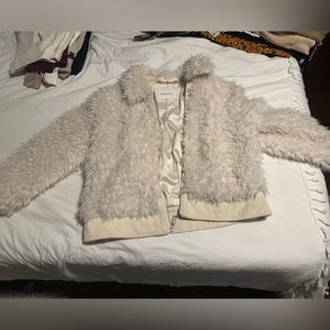 BCBG furry jacket